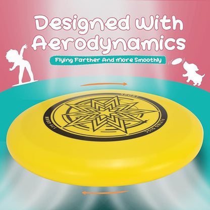 Outdoor Flying Disc 175g,Adult Sport Disc Set for Competitive and Pro Players,Flying Disc Set
