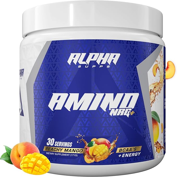 Amino NRG+ BCAA Amino Energy Recovery Powder - Hydration Blend with Electrolytes - Focus Blend for