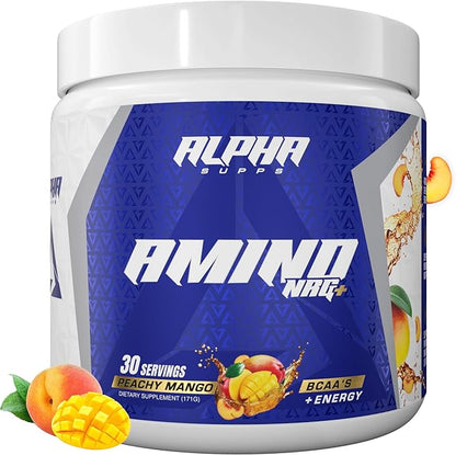 Amino NRG+ BCAA Amino Energy Recovery Powder - Hydration Blend with Electrolytes - Focus Blend for