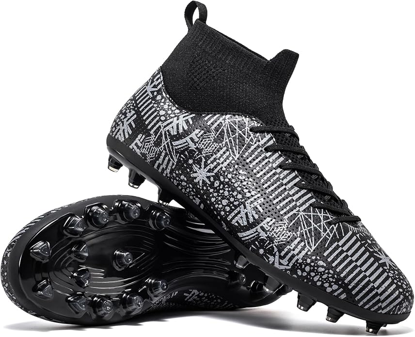 Adult Soccer Cleats Men Lightweight Football Boots Breathable Professional Sneaker Sport Athletic