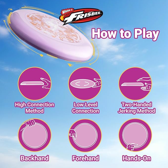 Wham-O Frisbee Ultimate Training Disc, Sports Flying Disc 160g, 10.5 Inch Durable and Flexible
