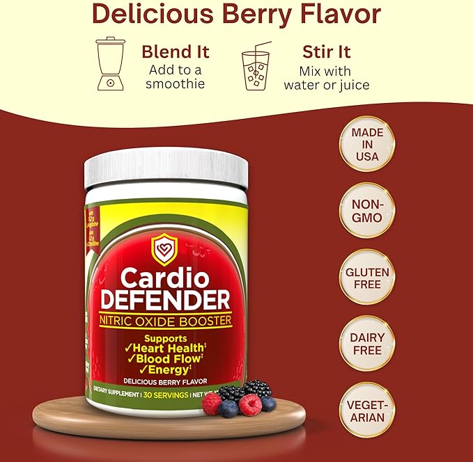 3 Pack, Nitric Oxide Booster Powder ??L-Arginine 5,200mg + L-Citrulline 1,200mg ??Heart Health