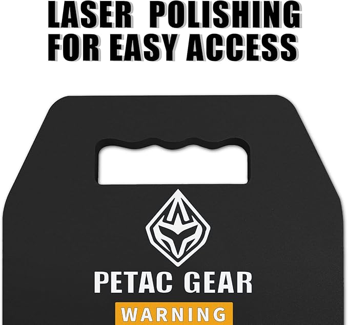 PETAC GEAR Tactical Weights Plates For Weighted Vest For Men Workout,5/10/15/20 LBS Weight Strength