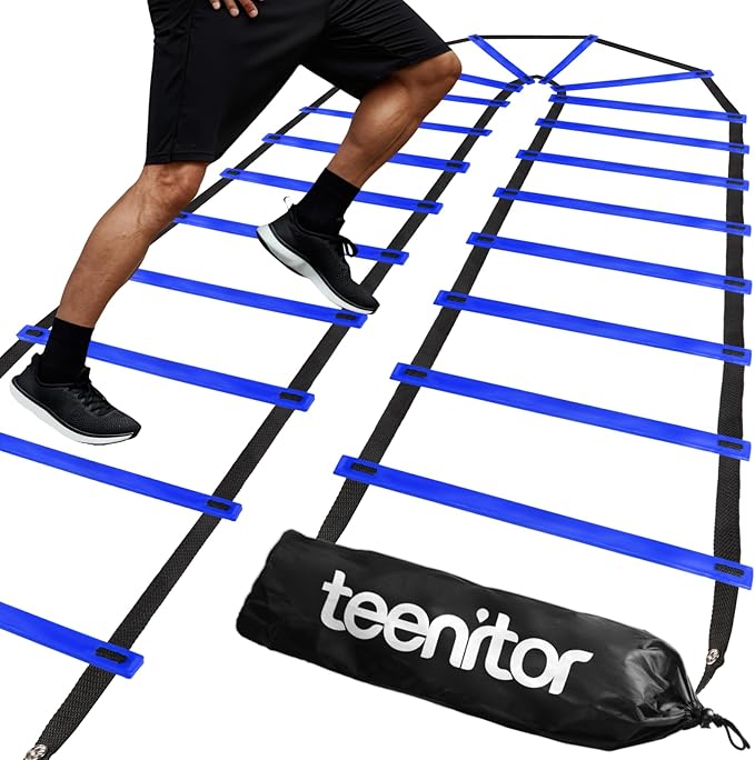 Teenitor Agility Ladder Speed Ladder Training Ladder for Soccer, Speed, Football Fitness Feet
