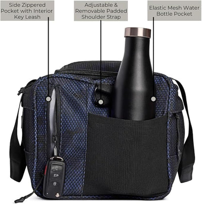 Vooray 23L Boost Duffel Bag – Small Travel & Gym Bag with Shoe Pocket, Weekender for Women & Men