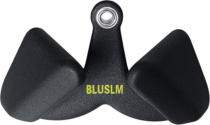 LAT Pull Down Bar for Cable Machine, LAT Pulldown Attachments T Bar V Bar Cable Attachment, Back