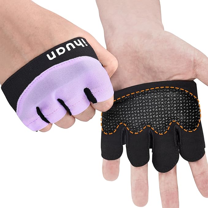 ihuan New Weight Lifting Gym Workout Gloves Men & Women, Great for Weightlifting, Exercise