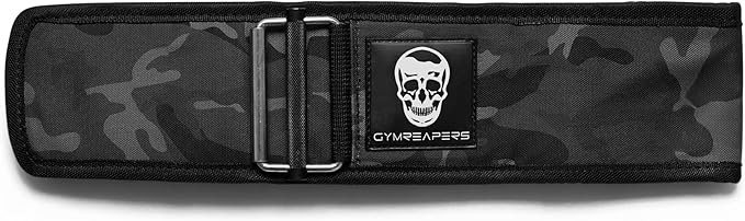 Gymreapers Quick Locking Weight Lifting Belt for Men Gym Belt for Powerlifting Deadlift Belt with 4