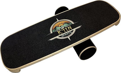 Kiin Balance Board Trainer, adjustable stoppers ??Indo Board, Balancing Board for Surfing, Core