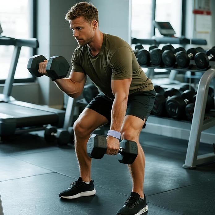 Silicone Sport Band Compatible with Whoop 4.0 Band for Men Women,Soft Comfort Durable Replacement
