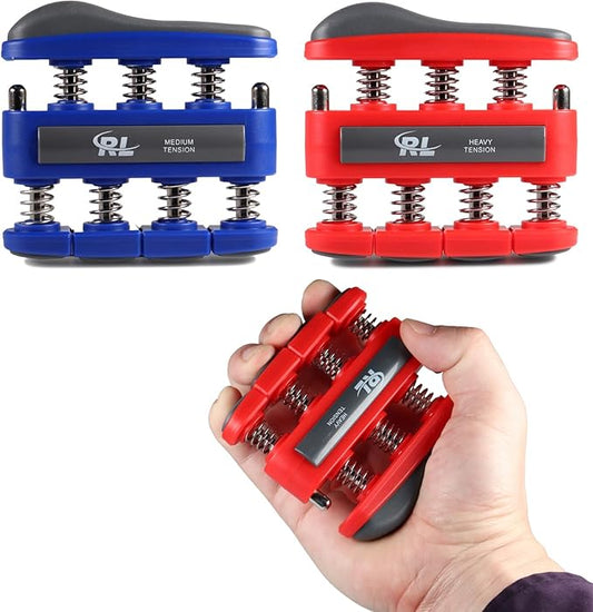 Finger Strengthener Grip, Finger Exerciser & Hand Strengthener, Workout Equipment for Musician