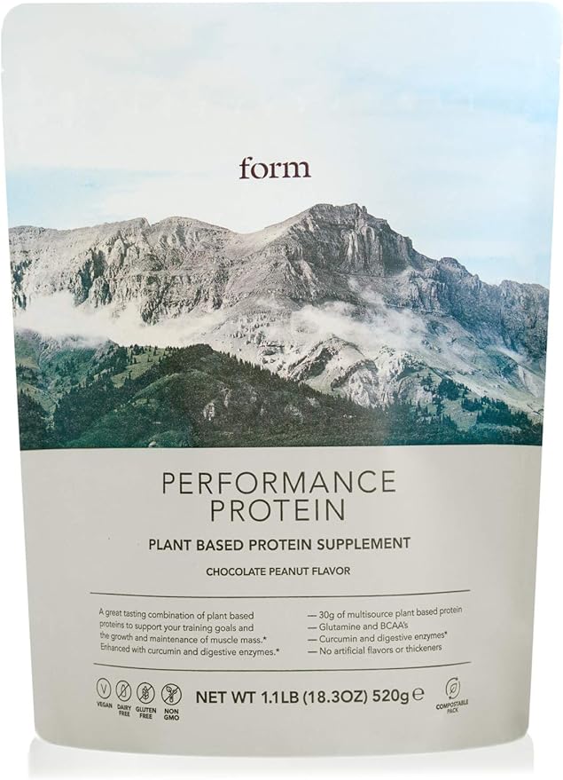 Form Performance Protein - Vegan Protein Powder - 30g of Plant Based Protein per Serving, with
