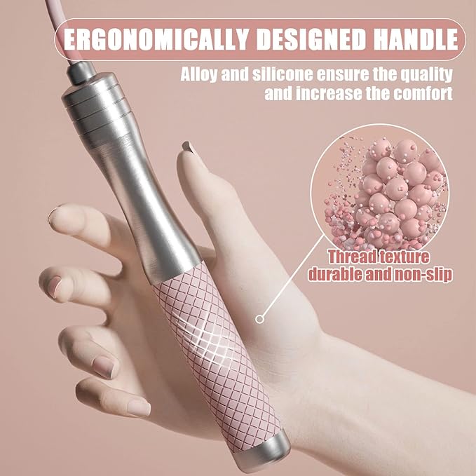 𝐒𝐩𝐞𝐞𝐝 𝐉𝐮𝐦𝐩 𝐑𝐨𝐩𝐞 𝐟𝐨𝐫 𝐅𝐢𝐭𝐧𝐞𝐬𝐬 - Skipping Rope for Women Men Exercise with