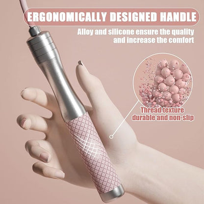 𝐒𝐩𝐞𝐞𝐝 𝐉𝐮𝐦𝐩 𝐑𝐨𝐩𝐞 𝐟𝐨𝐫 𝐅𝐢𝐭𝐧𝐞𝐬𝐬 - Skipping Rope for Women Men Exercise with