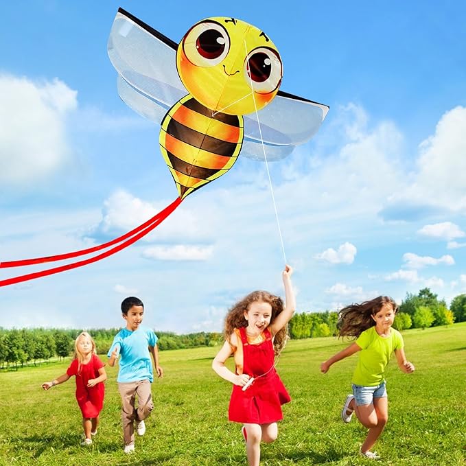 HENGDA KITE Animals Kite for Kids Beginners and Adults Cute Design High Definition Printing Easy to