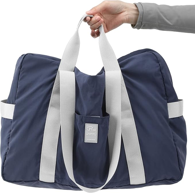 VanFn Foldable Travel Duffel Bag, Sports Duffels Gym Bag, Rainproof Nylon Totes, Sports Shoulder