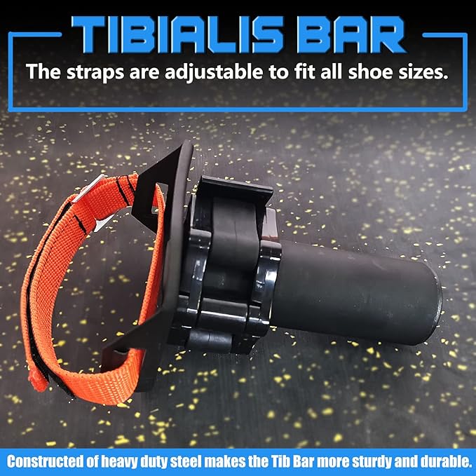 Tib Bar for Leg Strength Training, Biceps Femoris Muscle Exercise Equipment Tibia Dorsi Calf