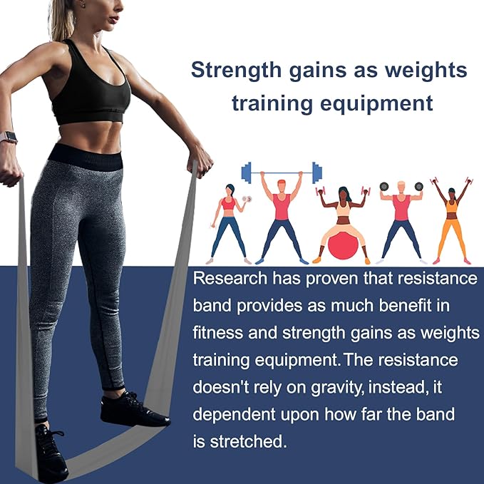 Resistance Bands,Professional Long Non-Latex Elastic Stretch Bands,Exercise Bands for Physical