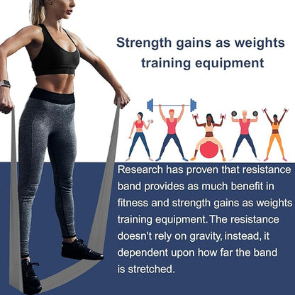 Resistance Bands,Professional Long Non-Latex Elastic Stretch Bands,Exercise Bands for Physical