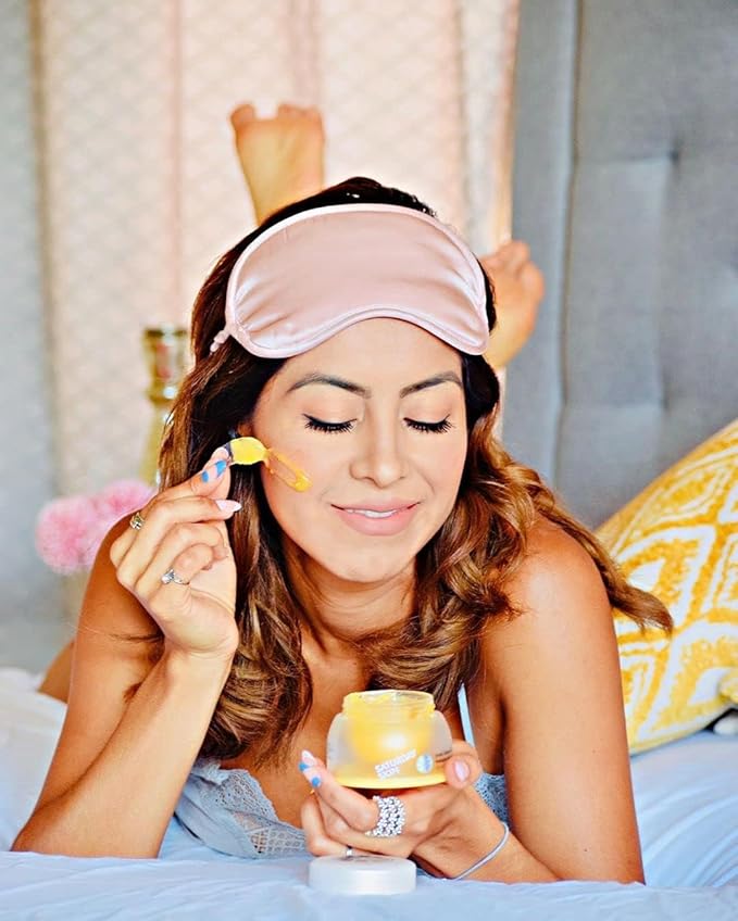 Saturday Skin Yuzu Vitamin C Sleep Mask Regenerist Retinol Ultra Rich Face Moisturizer Cream Smooth