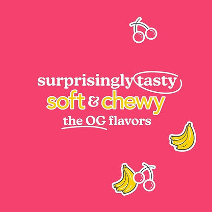 Love + Chew - Banana Bread and Cherry Almond Minis - 16 Count - Tasty, Gluten Free Cookies - Vegan