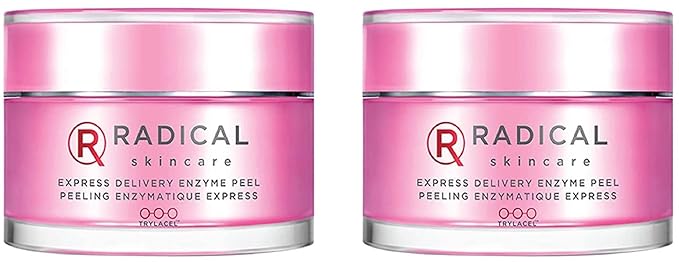 Radical Skincare Express Delivery Facial Enzyme Peel Mask Cleanser Exfoliator - Reveal Smooth