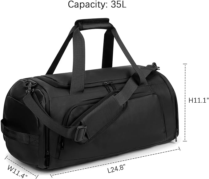 Gym Bags for Men and Women Sport Duffle Bag for Travel Carry on Duffel Bag with Shoe Compartment