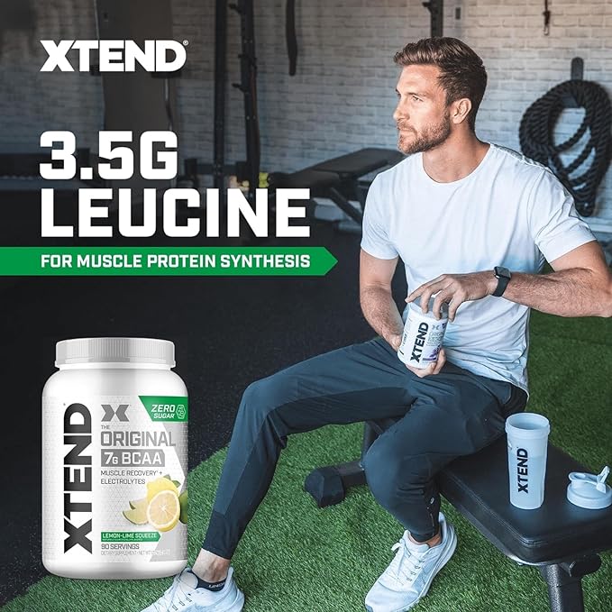 Xtend XTEND Original BCAA Powder 7g BCAA and 2.5g L-Glutamine, Sugar Free Post Workout Muscle