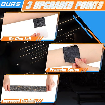 Geiserailie 20 Pcs Precut Kinesiology Tape for Shoulder, Pain Relief Pre Cut Sports Waterproof