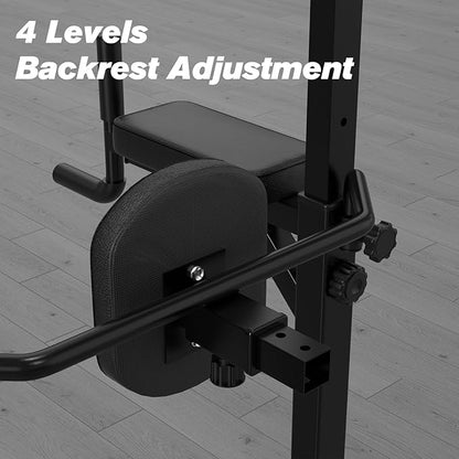 RELIFE REBUILD YOUR LIFE Power Tower Pull Up Bar Station Workout Dip Station for Home Gym Strength