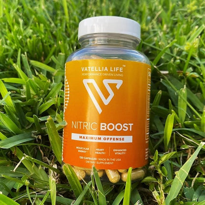 Nitric Boost - Nitric Oxide Supplement for Men | High Absorption Formula | 100% Natural Ingredients
