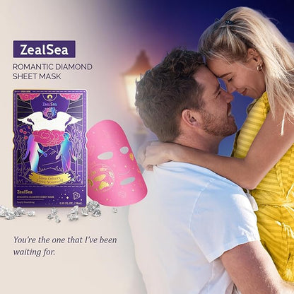 ZealSea Collagen Face Mask Skincare for Anti Aging, Hydrating Face Masks, Oat Peptide Face Mask for