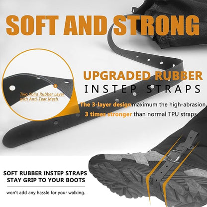 Frelaxy Leg Gaiters Ultra HIGH-Performance Hunting Gaiters, 100% Waterproof Hiking Gaiters with