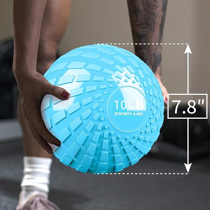 Medicine Ball 10 lbs Slam Ball Weighted Balls for Exercise Strength and Crossfit Workout