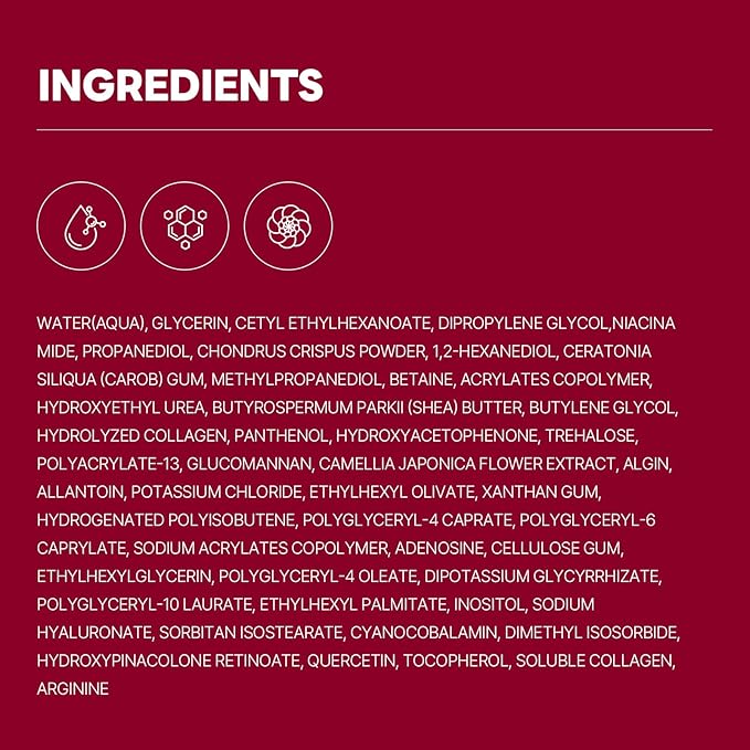 ROUND LAB Camellia Collagen Mask, 30min Hydrogel Mask, Quick Hydration, Firming&Pore Minimizing