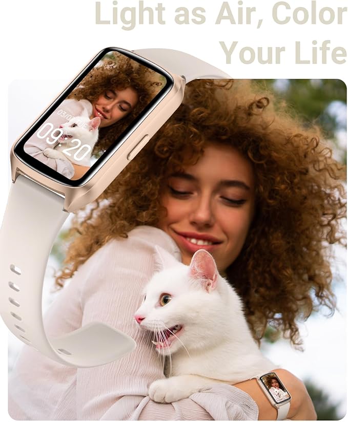 Health Fitness Tracker with 24/7 Heart Rate, Blood Oxygen, Blood Pressure, Sleep Tracker, 5ATM