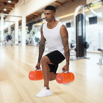 Water Dumbbells, Water Filled Training Dumbbells, Travel Weights Set, Adjustable Weights to 4-30