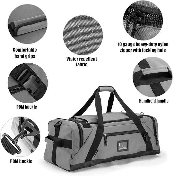 90L Large Duffle Bag,Gym Bags For Men Weekend Bag For Women Travel Backpack Carry On Sports Duffel