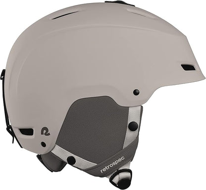 Retrospec Zephyr Ski Helmet - Snowboard Helmet for Adults & Youth - Adjustable Fit with Breathable
