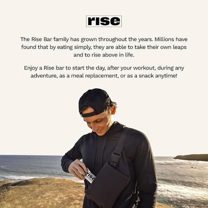 Rise Grass-Fed Whey Protein Powder - Chocolate Almond | 25g Protein No Artificial Flavors, Colors
