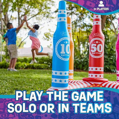 Flybar FunPark Ring Toss Game for Kids and Family, 3 Feet Tall, Includes 5 Colorful Rings