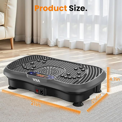 AXV Vibration Plate Fitness Platform Exercise Machine Vibrating Shaking Full Body Shaker Workout