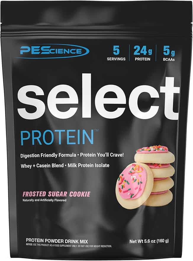 PEScience Select Protein Powder, Whey and Casein Blend, Clean Protein Powder for Women and Men, Low