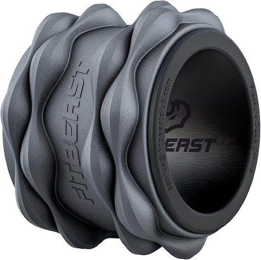 FitBeast Back Roller, Back Wheel Foam Roller - Targeted Muscle Roller for Deep Tissue Massage, Back