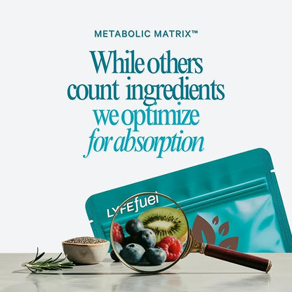 LyfeFuel All-in-One Essentials Nutrition Shake | Complete Meal Replacement Powder | 50+ Superfood