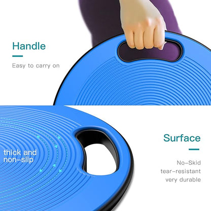 EVERYMILE Wobble Balance Board, Exercise Balance Stability Trainer Portable Balance Board with