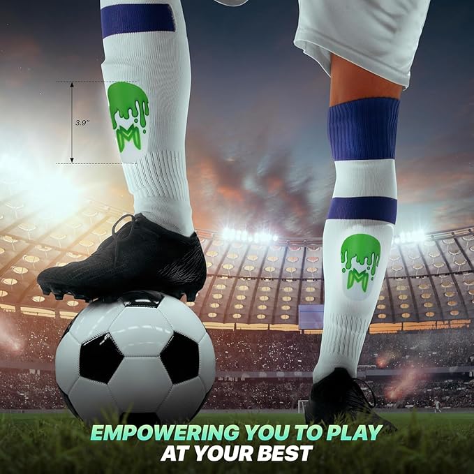 MiniGuards - Mini Shin Guards for Soccer Players - Tiny Shin Pads for Men, Women, Teens - Miniature