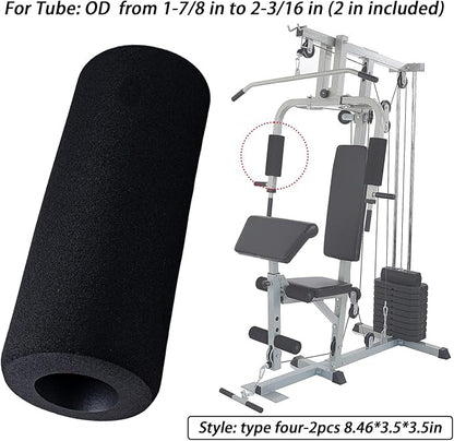 Foot Foam Pads Rollers Replacement(8.46 * 3.5 * 3.5in),Padding for Inversion Table, Workout Bench