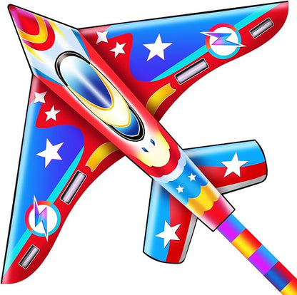 Xida Kites for Kids Ages 4-8, Large Kite for Adults, Easy to Fly Beach Kites with Handle and