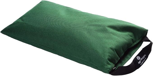Hugger Mugger 10lb Yoga Sandbag - Adds Weight to Your Poses, Zipper Cover, Sturdy Handle, Silica